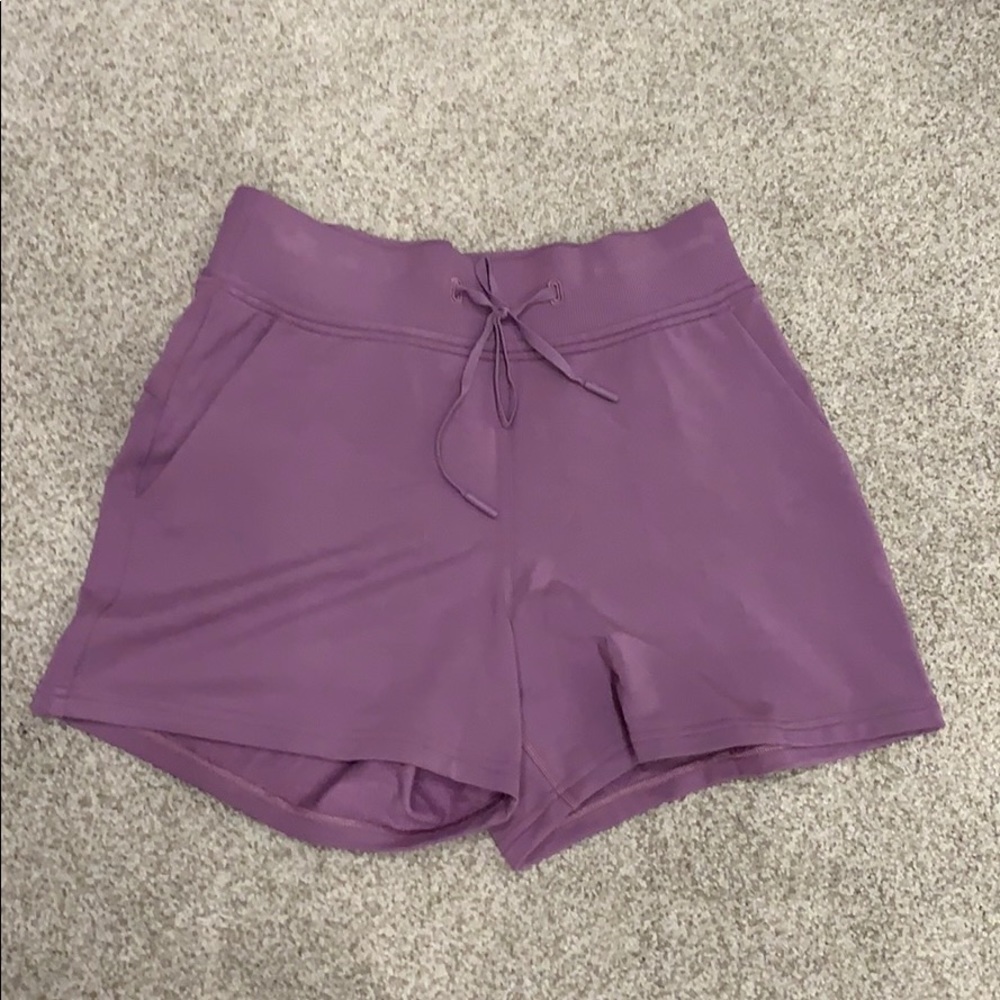 Lilac Lululemon shorts